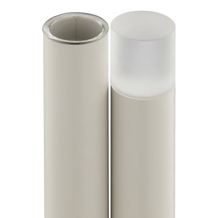 Brilliant - dimbar LED uppladdningsbar beröringsstyrd utomhusbordslampa SAYU LED/2,5W/5V 2700K 2600 mAh IP44 grå