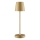 Brilliant - Dimbar uppladdningsbar beröringsstyrd utomhusbordslampa ELORA LED/2,5W/5V 2700K 2600 mAh IP44 guld