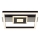 Brilliant - Dimbart LED-taklampa BALDO LED/18W/230V svart