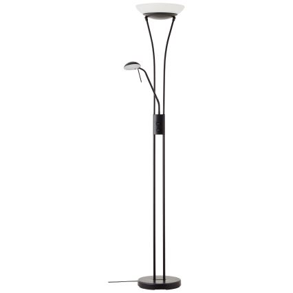 Brilliant - Dimmbar LED-golvlampa FINN 2xLED/13W/230V svart