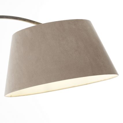 Brilliant - Golvlampa BROK 1xE27/60W/230V taupe