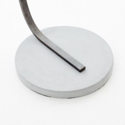 Brilliant - Golvlampa BROK 1xE27/60W/230V taupe