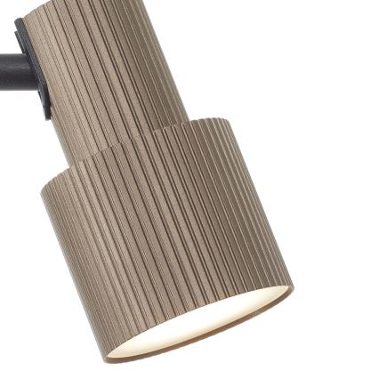 Brilliant - Golvlampa CADIZ 2xGU10/10W/230V brons