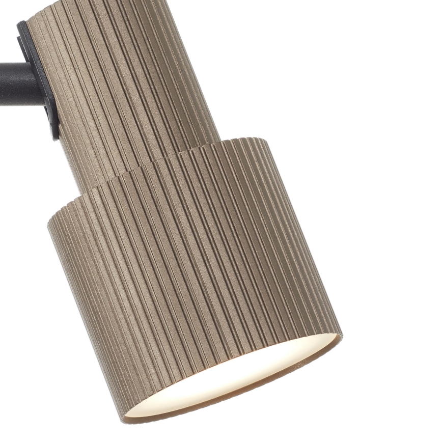 Brilliant - Golvlampa CADIZ 2xGU10/10W/230V brons