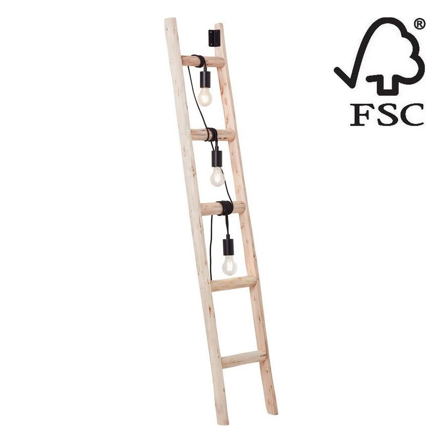 Brilliant - Golvlampa LADDER 3xE27/42W/230V - FSC certifierade