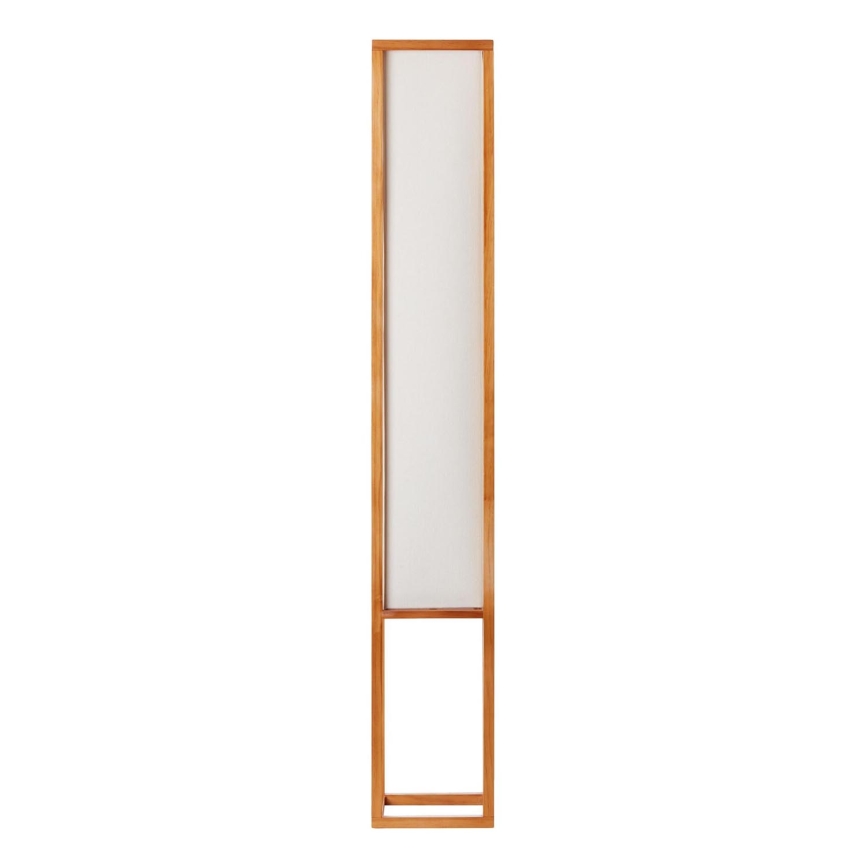 Brilliant - Golvlampa SEASIDE 2xE27/40W/230V vit/brun