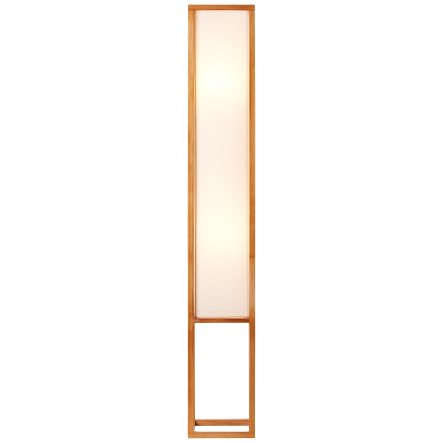 Brilliant - Golvlampa SEASIDE 2xE27/40W/230V vit/brun