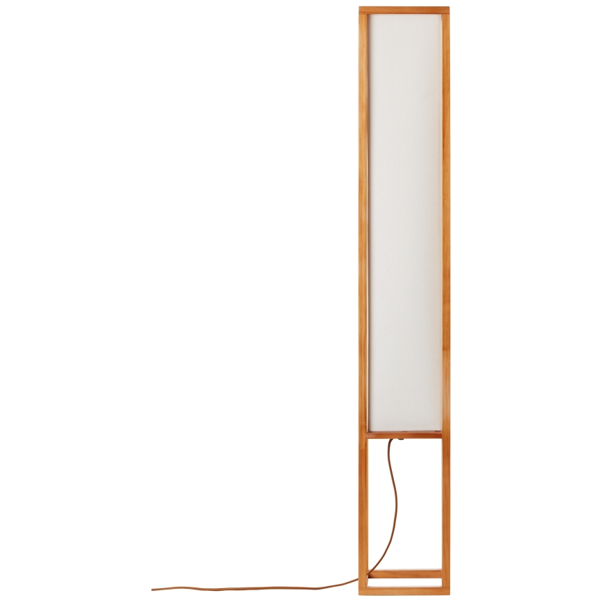 Brilliant - Golvlampa SEASIDE 2xE27/40W/230V vit/brun