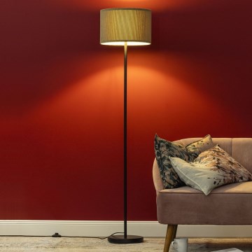Brilliant - Golvlampa TONY 1xE27/20W/230V beige