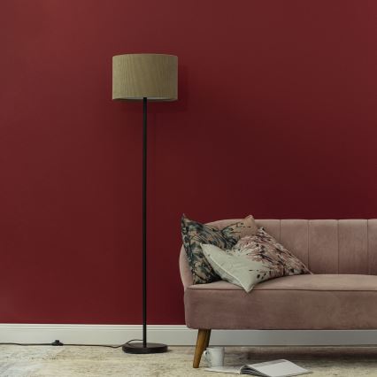 Brilliant - Golvlampa TONY 1xE27/20W/230V beige