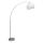 Brilliant - Golvlampa VESSA 1xE27/60W/230V polerad krom/vit