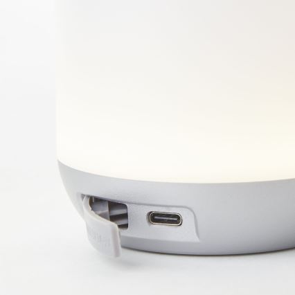 Brilliant - LED Dimbar bordslampa för utomhusbruk GEMMA LED/1,9W/5V IP44 vit