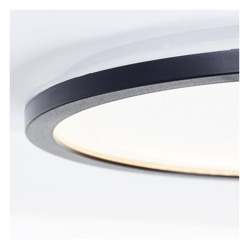 Brilliant - LED Dimbar taklampa MOSAKO LED/20W/230V 2700K diameter 29,5 cm svart