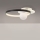 Brilliant - LED Dimbar taklampa ATLANTA LED/24W/230V svart/vit