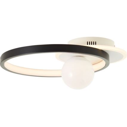 Brilliant - LED Dimbar taklampa ATLANTA LED/24W/230V svart/vit