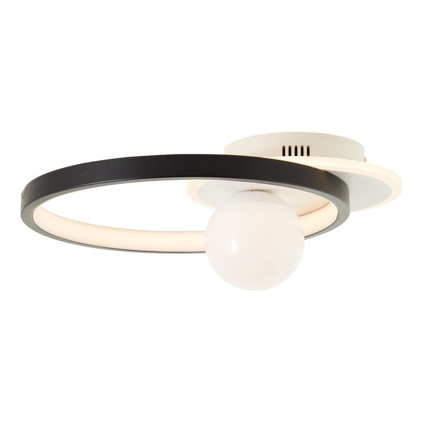 Brilliant - LED Dimbar taklampa ATLANTA LED/24W/230V svart/vit