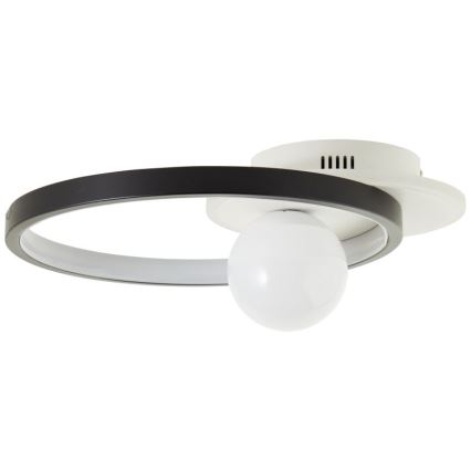 Brilliant - LED Dimbar taklampa ATLANTA LED/24W/230V svart/vit