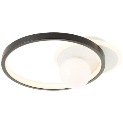 Brilliant - LED Dimbar taklampa ATLANTA LED/24W/230V svart/vit