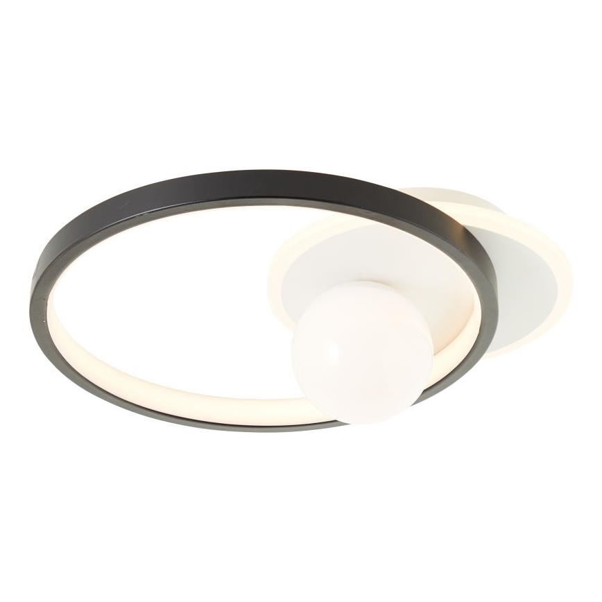 Brilliant - LED Dimbar taklampa ATLANTA LED/24W/230V svart/vit