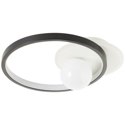 Brilliant - LED Dimbar taklampa ATLANTA LED/24W/230V svart/vit