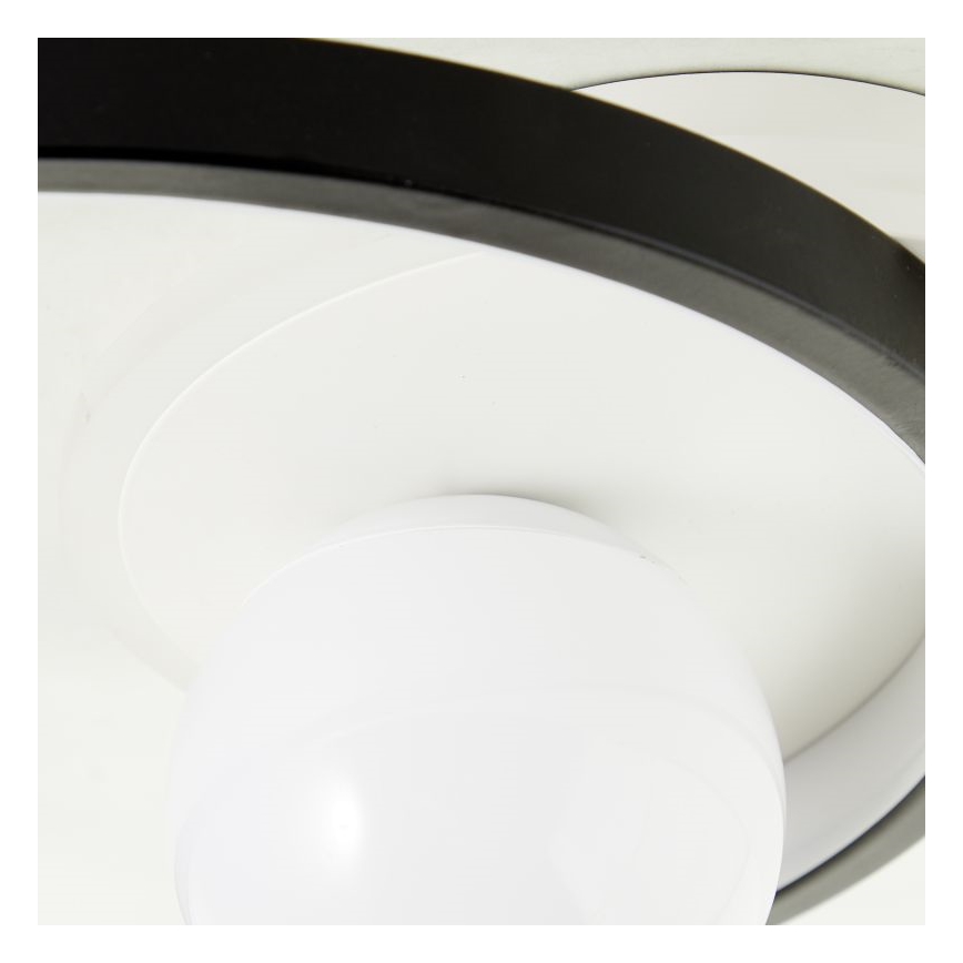 Brilliant - LED Dimbar taklampa ATLANTA LED/24W/230V svart/vit