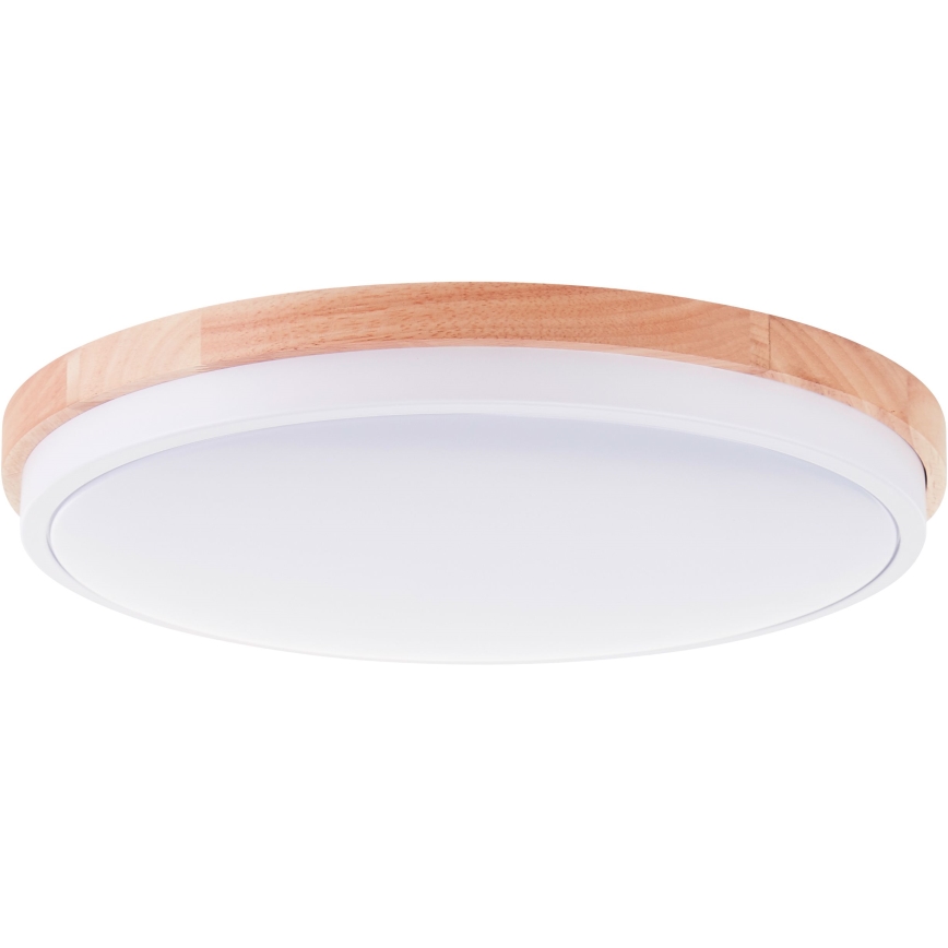 Brilliant - LED Dimbar taklampa BAARLO LED/24W/230V diameter 35 cm vit/gummifikon - FSC certifierade