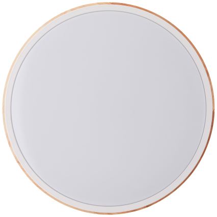 Brilliant - LED Dimbar taklampa BAARLO LED/24W/230V diameter 35 cm vit/gummifikon - FSC certifierade