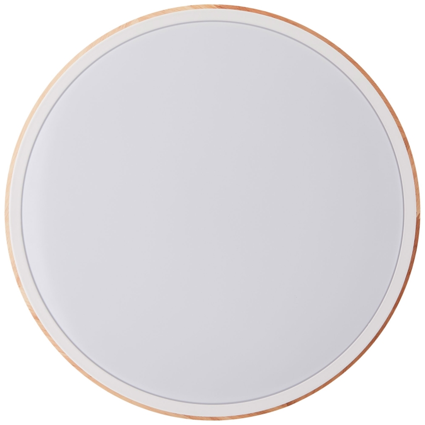 Brilliant - LED Dimbar taklampa BAARLO LED/24W/230V diameter 35 cm vit/gummifikon - FSC certifierade