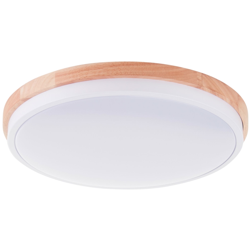 Brilliant - LED Dimbar taklampa BAARLO LED/24W/230V diameter 35 cm vit/gummifikon - FSC certifierade