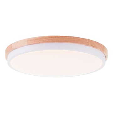 Brilliant - LED Dimbar taklampa BAARLO LED/24W/230V diameter 35 cm vit/gummifikon - FSC certifierade