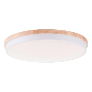 Brilliant - LED Dimbar taklampa BAARLO LED/36W/230V 3000-6500K diameter 50 cm vit/gummifikon + fjärrkontroll - FSC certifierade