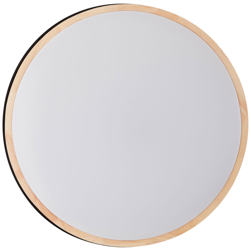 Brilliant - LED Dimbar taklampa BAARLO LED/36W/230V 3000-6500K diameter 50 cm svart/gummifikon + fjärrkontroll - FSC certifierade