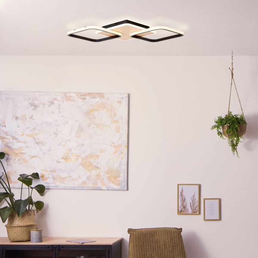 Brilliant - LED Dimbar taklampa DENNET LED/40W/230V 3000K 62x62 cm
