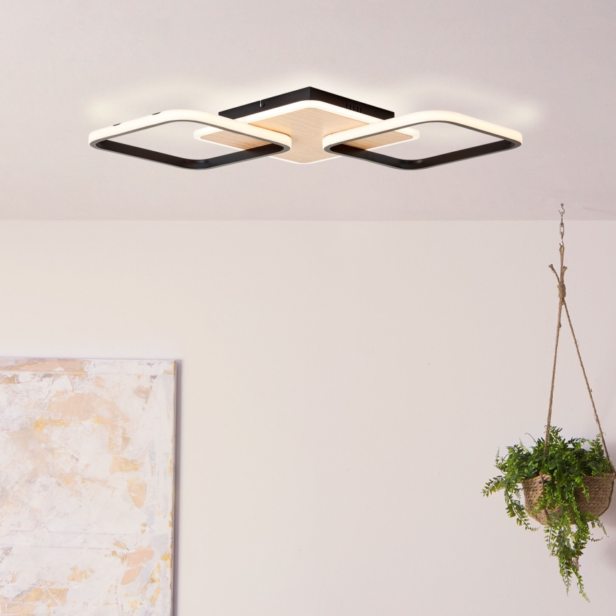 Brilliant - LED Dimbar taklampa DENNET LED/40W/230V 3000K 62x62 cm
