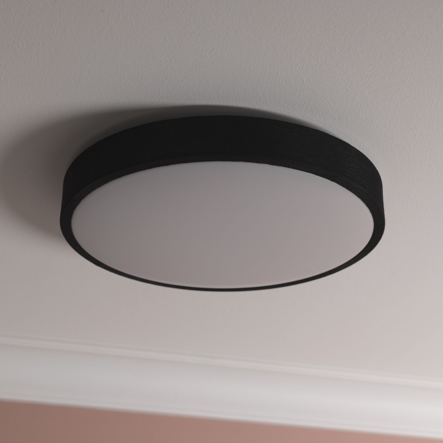 Brilliant - LED Dimbar taklampa FILIZ LED/24W/230V diameter 38,5 cm svart