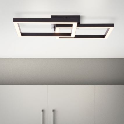 Brilliant - LED Dimbar taklampa KJORN LED/32W/230V 3000K svart