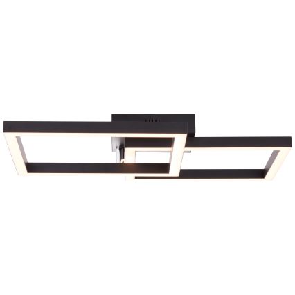Brilliant - LED Dimbar taklampa KJORN LED/32W/230V 3000K svart