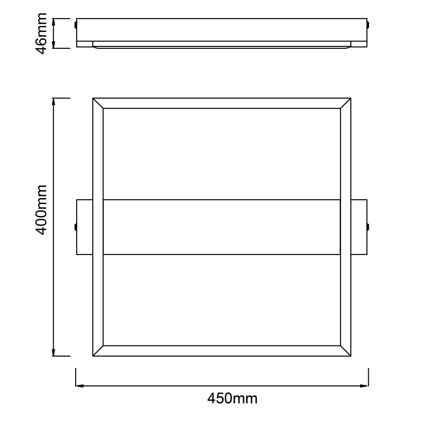 Brilliant - LED Dimbar taklampa LONEOS LED/24W/230V 3000K 45x40 cm