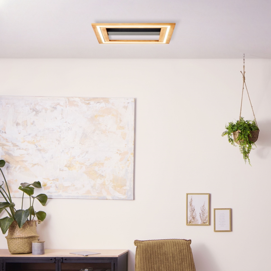 Brilliant - LED Dimbar taklampa RHEA LED/24W/230V 3000K 45x45 cm - FSC certifierade