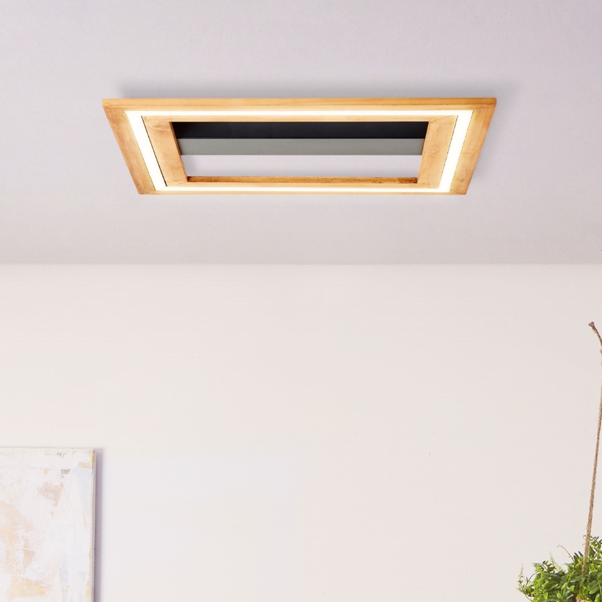 Brilliant - LED Dimbar taklampa RHEA LED/24W/230V 3000K 45x45 cm - FSC certifierade