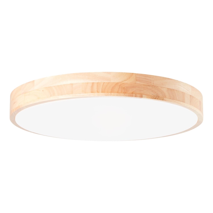 Brilliant - LED dimbar taklampa SLIMLINE LED/60W/230V 3000-6500K Ø 45 cm gummiträ, inkl. fjärrkontroll