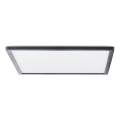 Brilliant - LED dimbar taklampa SORELL LED/24/230V 3000-6500K 42x42 cm svart + fjärrkontroll