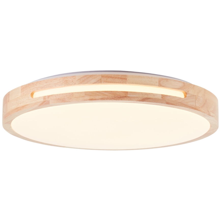 Brilliant - LED Dimbar taklampa WOODBURY LED/24W/230V diameter 39 cm gummifikon - FSC certifierade