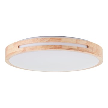 Brilliant - LED Dimbar taklampa WOODBURY LED/24W/230V diameter 39 cm gummifikon - FSC certifierade