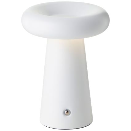 Brilliant - LED Dimbart touch-utomhusbordslampa MUFFIN LED/3W/5V USB 2600 mAh IP44 vit