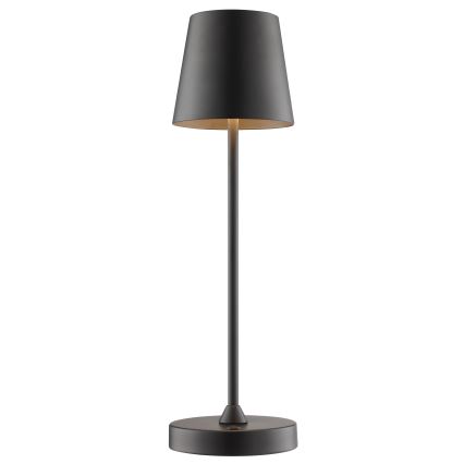 Brilliant - LED Dimbar uppladdningsbar touchstyrd utomhusbordslampa ELORA LED/2,5W/5V 2700K 2600 mAh IP44 svart