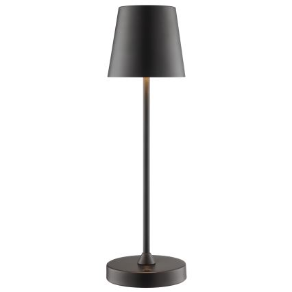 Brilliant - LED Dimbar uppladdningsbar touchstyrd utomhusbordslampa ELORA LED/2,5W/5V 2700K 2600 mAh IP44 svart