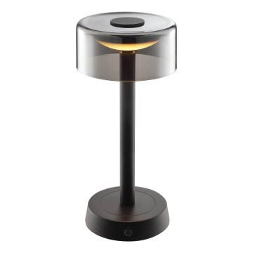 Brilliant - LED dimbar uppladdningsbar beröringsstyrd utomhusbordslampa RAZOR LED/2,5W/5V 2700K 2600 mAh IP44 svart