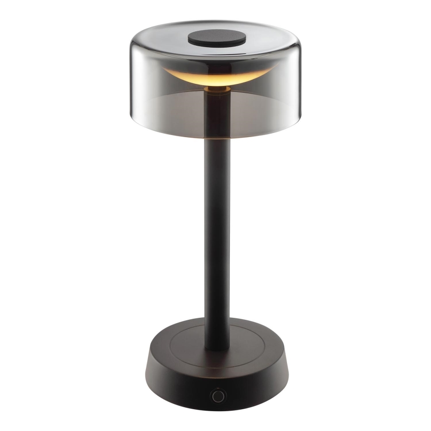Brilliant - LED dimbar uppladdningsbar beröringsstyrd utomhusbordslampa RAZOR LED/2,5W/5V 2700K 2600 mAh IP44 svart