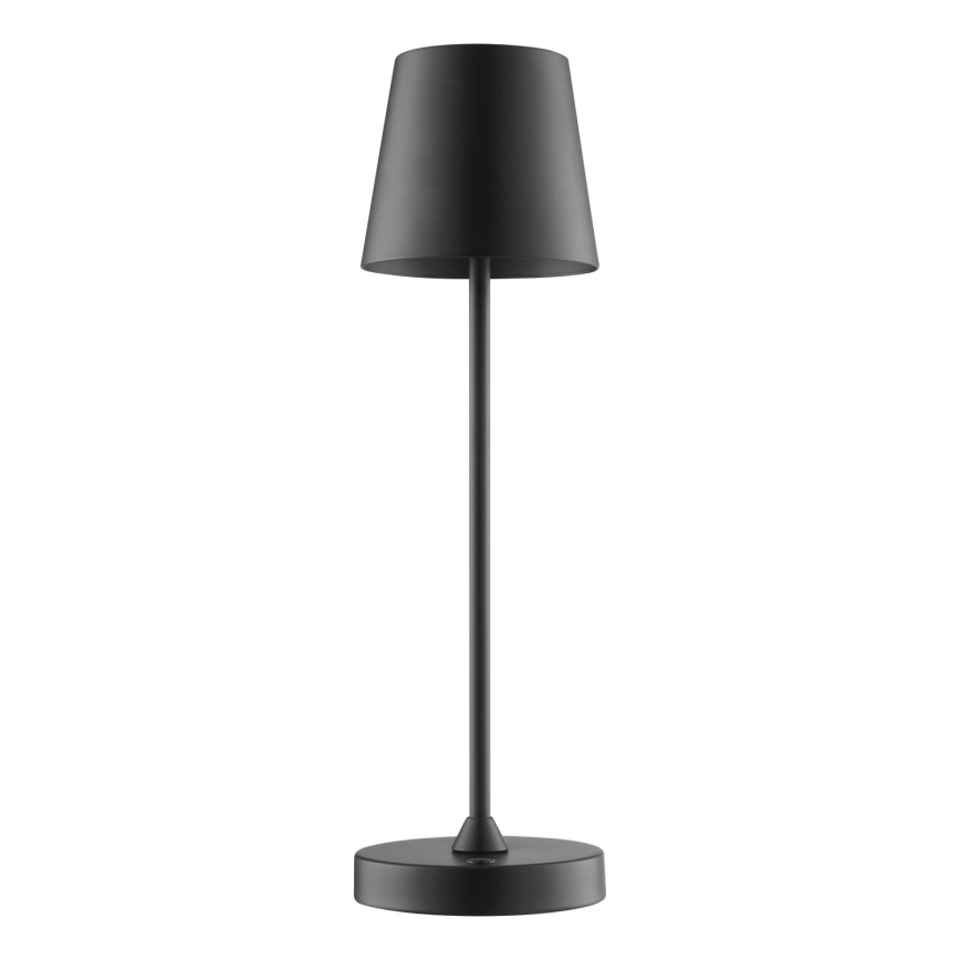 Brilliant - LED Dimbar uppladdningsbar touchstyrd utomhusbordslampa ELORA LED/2,5W/5V 2700K 2600 mAh IP44 svart